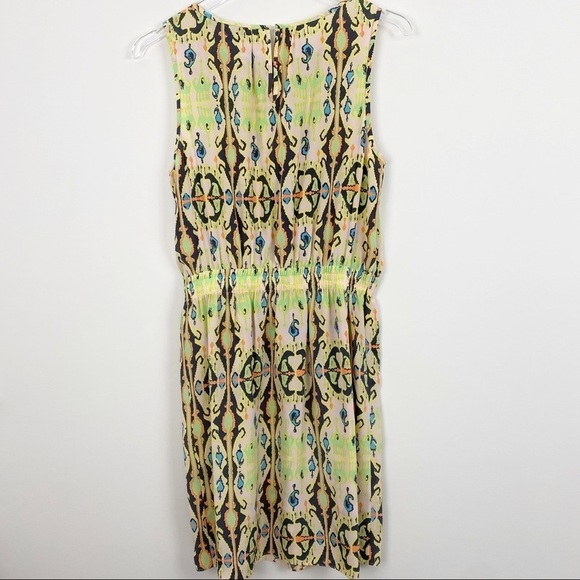 Tibi New York Silk Layla Ikat Dress - Picture 2 of 9